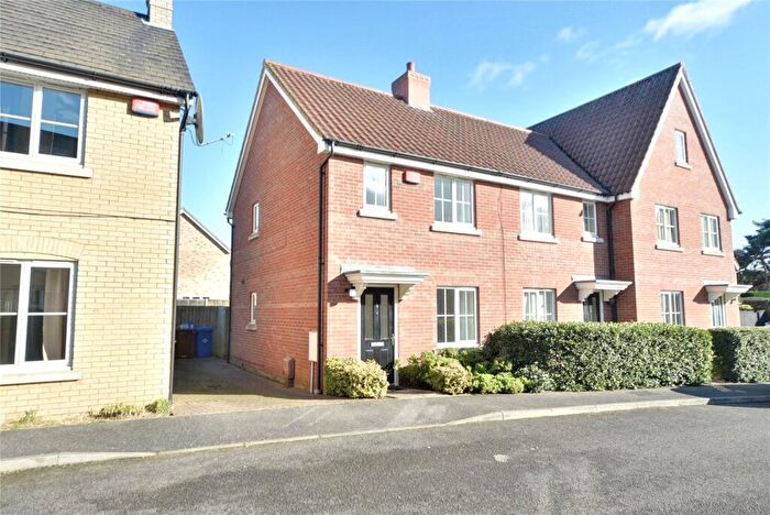 2 Bedroom End Of Terrace House To Rent In Elmcroft Close, Beck Row, Bury St Edmunds, Suffolk, IP28