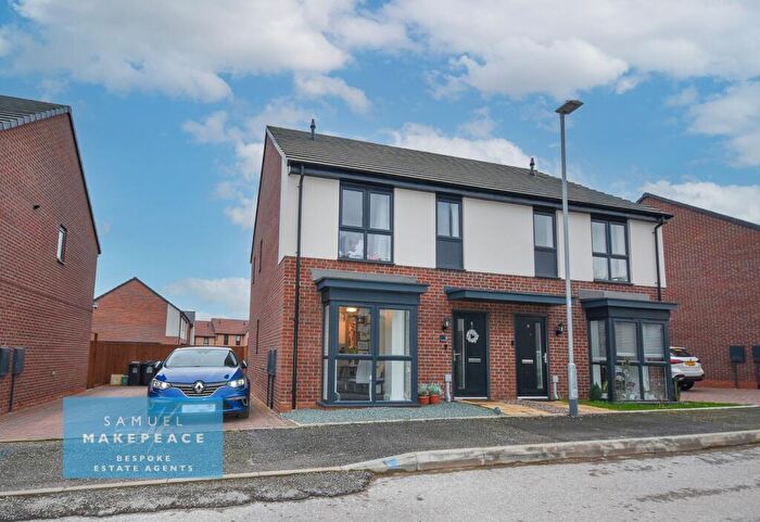 3 Bedroom Semi Detached House For Sale In Exmoor Drive, Newcastle-Under-Lyme, ST5