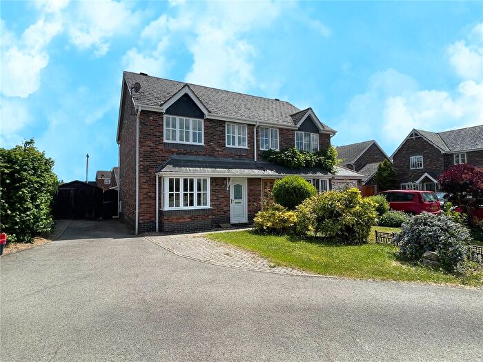 3 Bedroom Semi-Detached House For Sale In Cae Haidd, Llanymynech, Powys, SY22