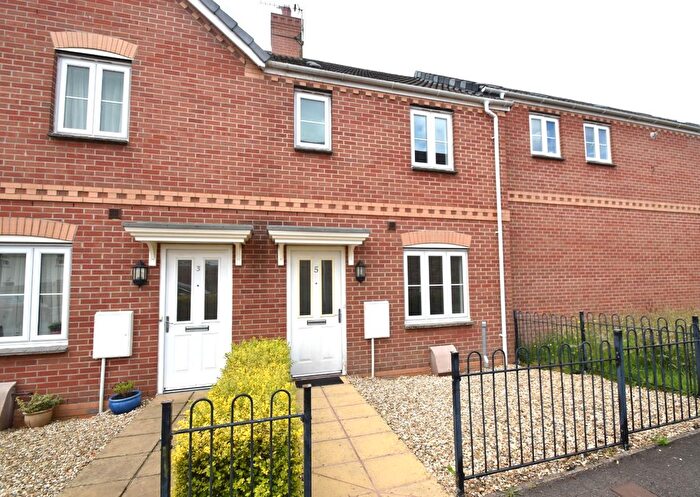 2 Bedroom Terraced House To Rent In Fairfax Drive, Cullompton, Devon, EX15