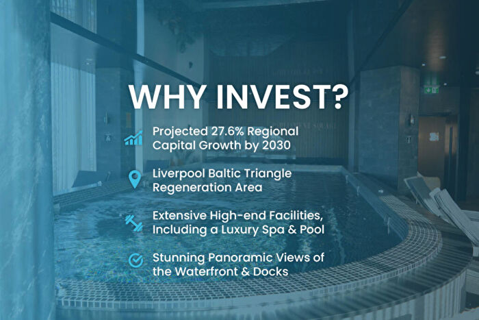 1 Bedroom Apartment For Sale In Parliament Square, Liverpool Baltic Triangle - % Projected Returns | Prime Investment Opportunity, L1 - Photo 3