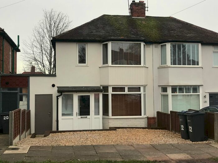 2 Bedroom Semi-Detached House To Rent In Milburn Road, Kingstanding, Birmingham B44
