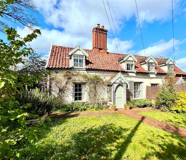 2 Bedroom Semi-Detached House For Sale In Church Lane, Ufford, Woodbridge, Suffolk, IP13