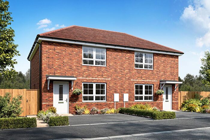 2 Bedroom Terraced House For Sale In "Linstead" At Curborough, Lichfield, WS13
