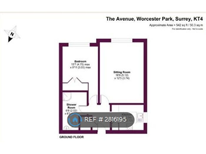 1 Bedroom Flat To Rent In Purdey Court, Worcester Park, KT4