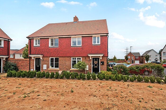 2 Bedroom Semi-Detached House For Sale In Bartlett Avenue, Badshot Lea, Farnham, Surrey, GU9