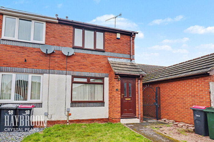 2 Bedroom Semi Detached House For Sale In Broad Bridge Close, Kiveton Park, S26