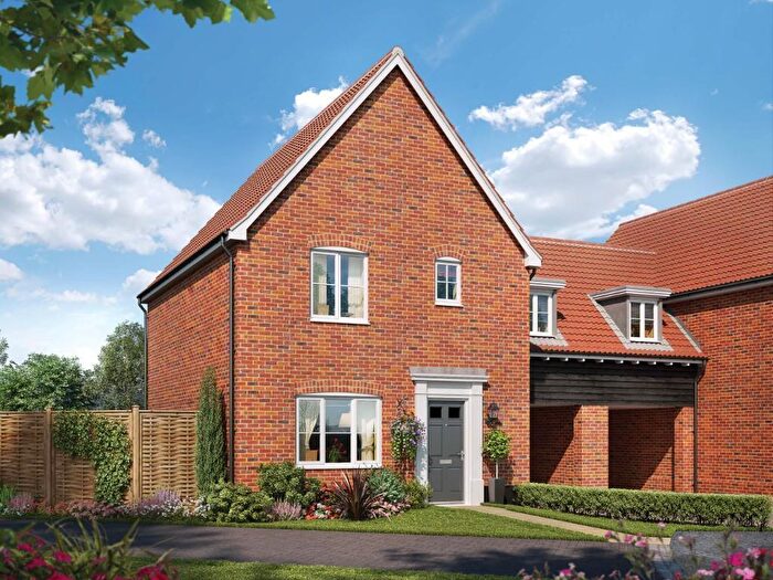3 Bedroom Link Detached House For Sale In Mill Grove, Drury Close, Stowmarket, Suffolk, IP14