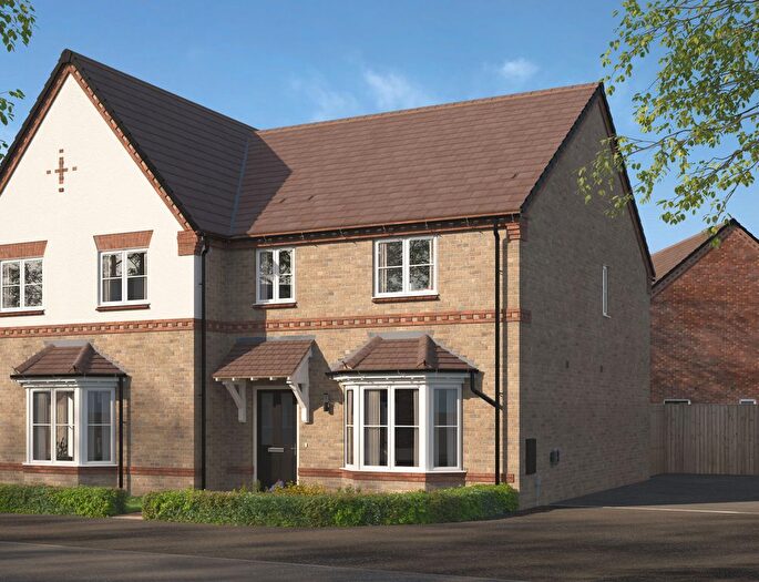 3 Bedroom Semi Detached House For Sale In "The Mulberry", Sycamore Close, Shrewsbury, SY3
