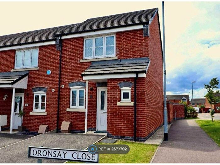 2 Bedroom End Terrace House To Rent In Oronsay Close, Hinckley, LE10