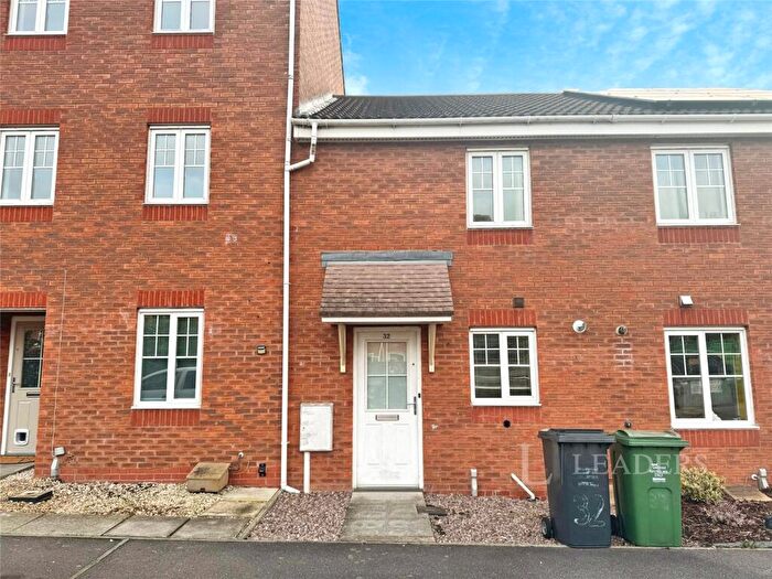 2 Bedroom Terraced House To Rent In Stableford Close, Shepshed, Leicestershire, LE12