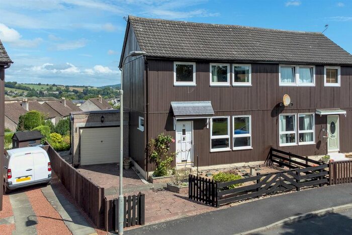 3 Bedroom Semi-Detached House For Sale In Howden Crescent, Jedburgh, TD8