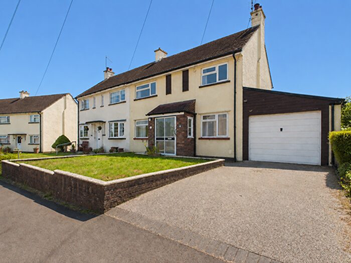 3 Bedroom Semi-Detached House For Sale In Ladyhill, Usk, Monmouthshire, NP15