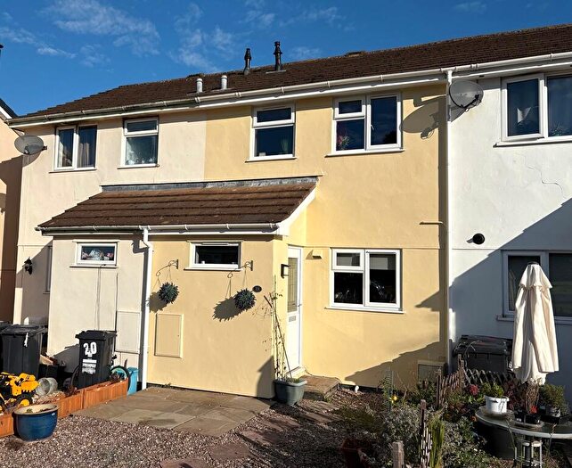 3 Bedroom Terraced House For Sale In Rosewell Close, Honiton, EX14