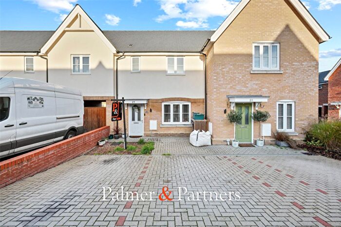 2 Bedroom Terraced House For Sale In Panache Road, Chesterwell, Colchester, Essex, CO4
