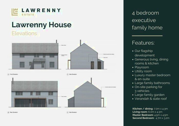 4 Bedroom Detached House For Sale In Lawrenny House, ( &#; Plot ), SA68