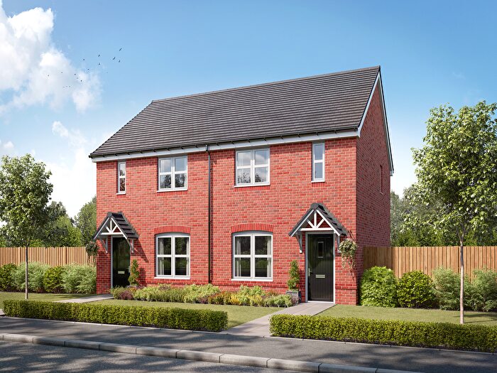 2 Bedroom Semi Detached House For Sale In "The Addlebrough" At Lowe Hill Road, Wem, Shrewsbury, SY4