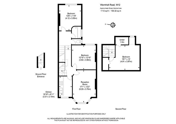 3 Bedroom Flat To Rent In Wormholt Road, London, W12