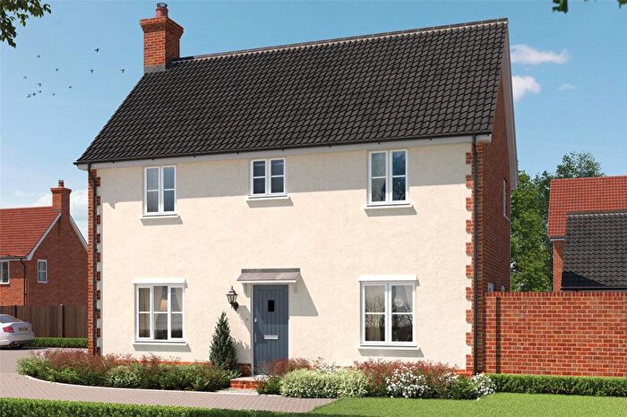 3 Bedroom Detached House For Sale In Chediston Place, Roman Way, Halesworth, Suffolk, IP19
