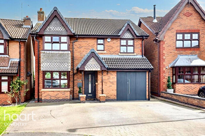 4 Bedroom Detached House For Sale In The Laurels, Bedworth, CV12
