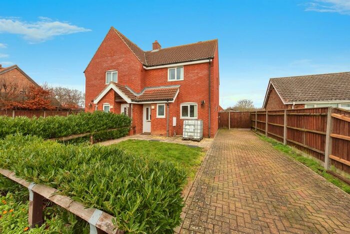 2 Bedroom Semi-Detached House For Sale In Church Road, Old Newton, Stowmarket, IP14