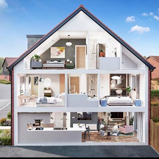 3 Bedroom End Terrace House For Sale In "The Owlton - Plot " At Stoneridge Hall, Stone Cellar Road, Usworth, Washington, NE37