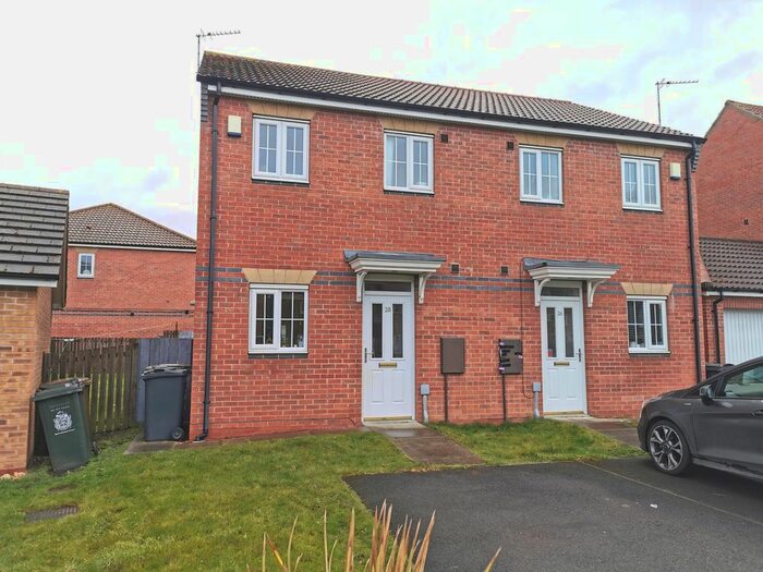 2 Bedroom Semi-Detached House To Rent In Blackfriars Way, Longbenton, Newcastle Upon Tyne, NE12