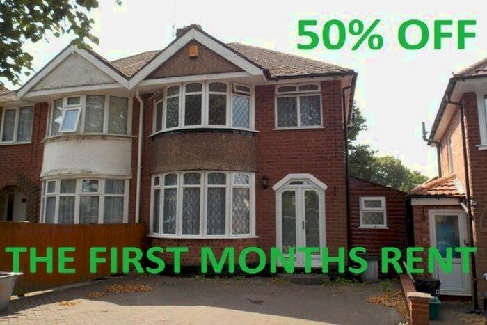 3 Bedroom Property To Rent In Falconhurst Road, Birmingham, B29