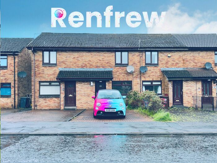 2 Bedroom Terraced House To Rent In Cairn Avenue, Renfrew, Renfrewshire, PA4
