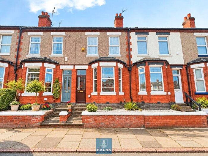 2 Bedroom Terraced House For Sale In Farman Road, Coventry, CV5