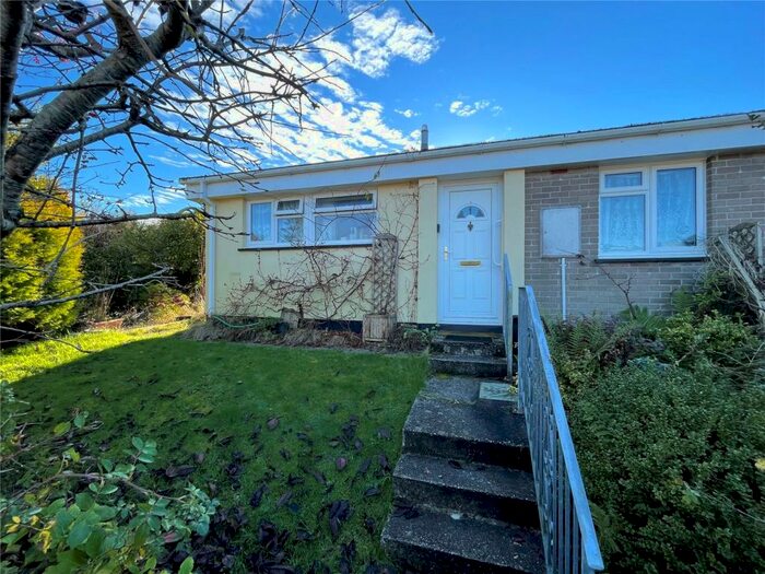 2 Bedroom Bungalow For Sale In Poundstock Close, Cardinham, Bodmin, Cornwall, PL30