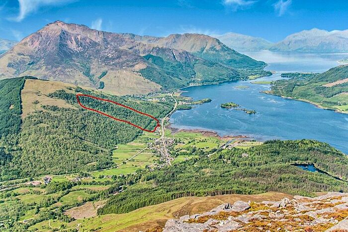 Plot For Sale In Plot At Tigh A Phuirt, Tigh Phuirt, Glencoe, Ballachulish, Argyllshire, PH49