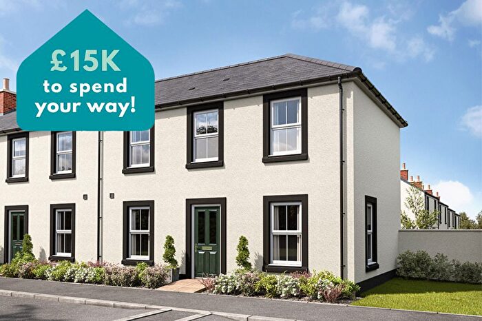 2 Bedroom End Of Terrace House For Sale In "The Walnut" At Higher Newham Farm, Truro, TR1