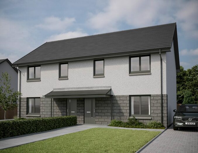 3 Bedroom Semi-detached House For Sale In Gadieburn Drive, Inverurie, AB51