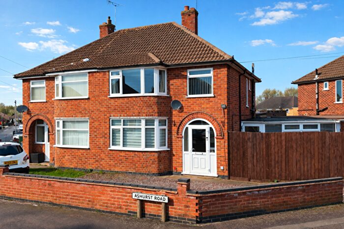 3 Bedroom Semi Detached House For Sale In Ashurst Road, Leicester, Leicestershire, LE3