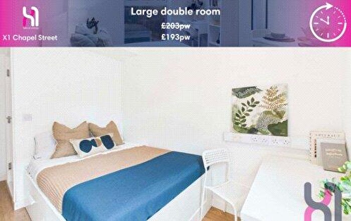 Flat To Rent In Chapel Street, Salford, M3