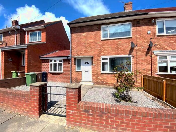 2 Bedroom Semi-Detached House To Rent In Harcourt Road, Hill View, Sunderland, SR2