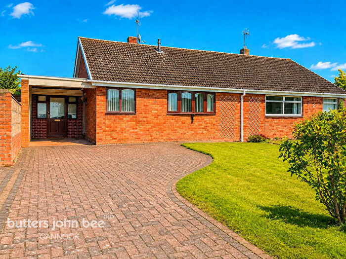 2 Bedroom Semi-Detached Bungalow For Sale In Beech Close, Wheaton Aston, Stafford, ST19