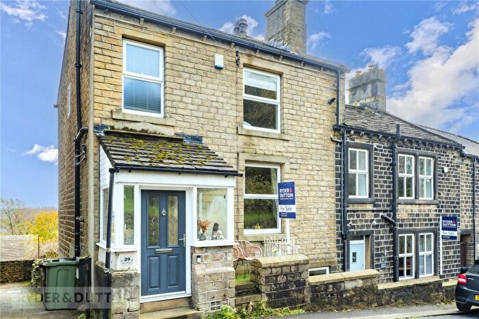 3 Bedroom End Of Terrace House For Sale In Lower Wellhouse, Golcar, Huddersfield, West Yorkshire, HD7