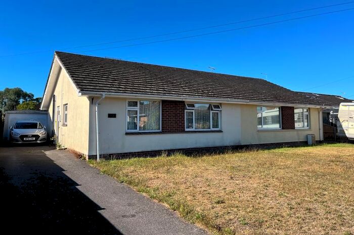 2 Bedroom Semi-Detached Bungalow To Rent In Sandhills Crescent, Wool, Wareham, BH20