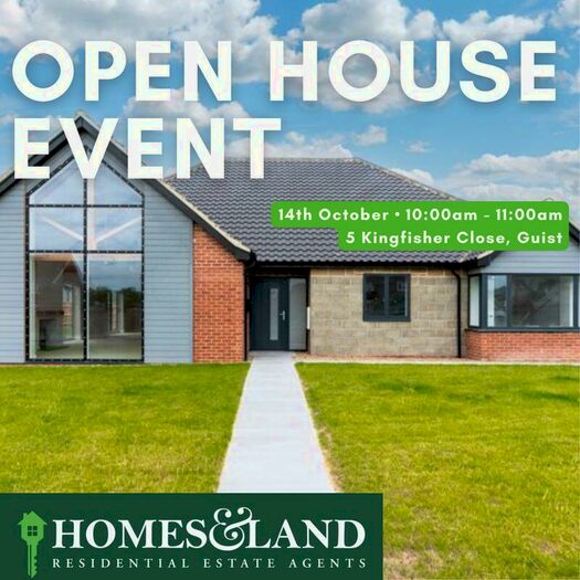 4 Bedroom Detached Bungalow For Sale In Plot Bridge Road, Guist, NR20