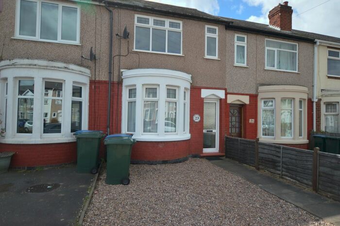 2 Bedroom Terraced House To Rent In Denbigh Road, Coventry, West Midlands, CV6
