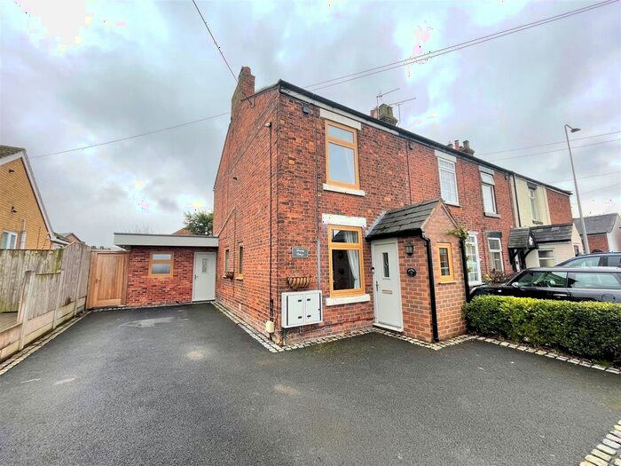 2 Bedroom End Of Terrace House For Sale In Alsager Road, Winterley, Sandbach, CW11