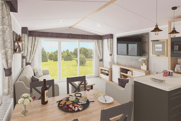 2 Bedroom Lodge For Sale In Mere View Farm, Park Lane Pickmere, WA16