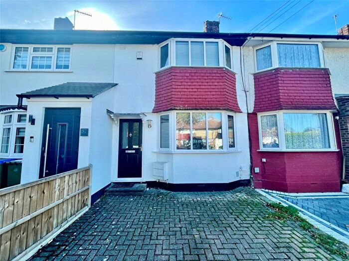 2 Bedroom Terraced House To Rent In Holbeach Gardens, Sidcup, Kent, DA15
