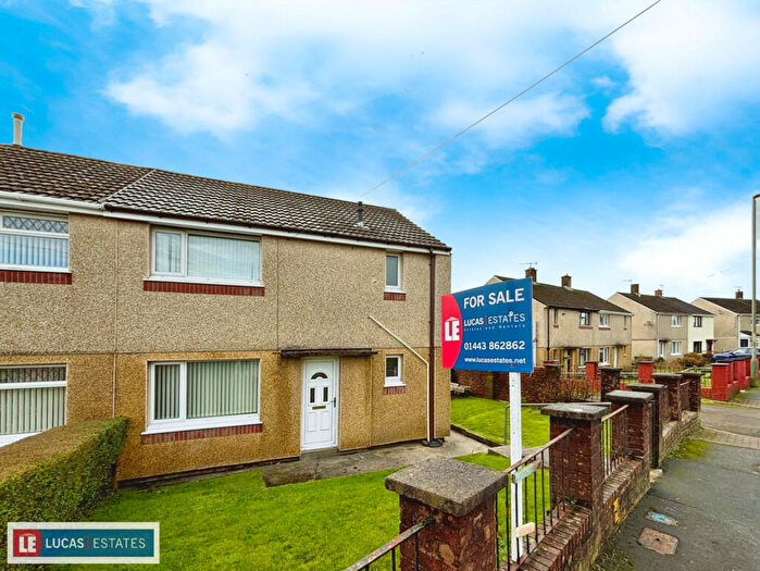3 Bedroom Semi-Detached House For Sale In Heol Cattwg, Gelligaer, Hengoed, CF82