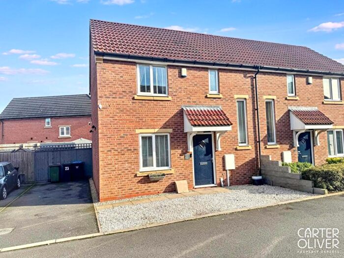 2 Bedroom Semi-Detached House For Sale In Mountbatten Drive, Broughton Astley, LE9