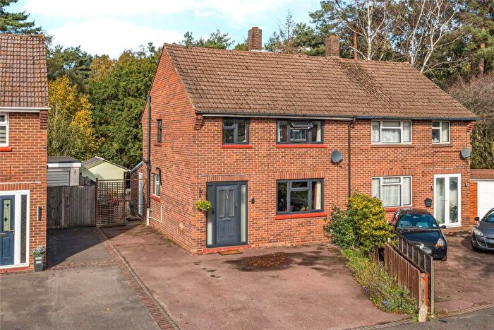 3 Bedroom Semi Detached House For Sale In Larch Close, Camberley, Surrey, GU15