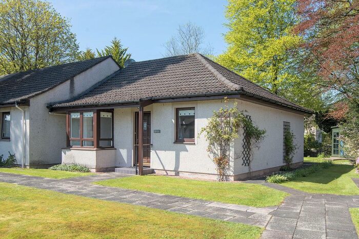 2 Bedroom Semi-Detached Bungalow For Sale In Dalginross Gardens, Comrie, Comrie, PH6