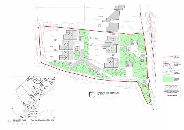 Land For Sale In Chapel End, Broxted, Dunmow, Essex, CM6